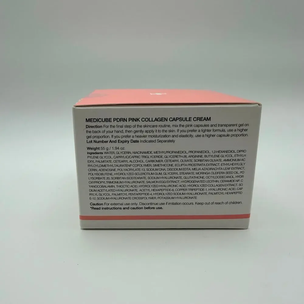 Medicube PDRN Pink Collagen Capsule Cream 55g / 1.94 oz NIB